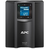 APC Smart-UPS SMC1500IC Alimentation de secours Noir, 8x C13, USB, SmartConnect, 1500 VA
