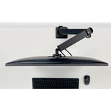 ARCTIC X1-3D 109,2 cm (43") Bureau Noir, Support de moniteur Noir (Mat), Pince, 10 kg, 109,2 cm (43"), 100 x 100 mm, Réglage de la hauteur, Noir