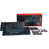 ASUS ROG Azoth clavier Gaming USB + RF Wireless + Bluetooth QWERTY Noir Gunmetal, Layout DE, ROG NX Red, Avec fil &sans fil, USB + RF Wireless + Bluetooth, Clavier mécanique, QWERTY, LED RGB, Noir