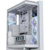 ASUS ROG Cronox GR801 CURVE TG ARGB White Edition boîtier big tower Blanc | 4x USB-A | 2x USB-C | RGB | Verre trempé