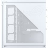 ASUS ROG Cronox GR801 CURVE TG ARGB White Edition boîtier big tower Blanc | 4x USB-A | 2x USB-C | RGB | Verre trempé