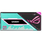 ASUS ROG Thor Platinum III Hatsune Miku Edition alimentation modulaire 1200 watt Noir, 1x 12V-2x6, 4x PCIe