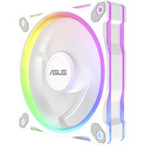 ASUS  Prime MR120 ARGB Reverse Fan ventilateur de boîtier Blanc, 120 x 120 x 28 mm, Ventilateur, 12 cm, Blanc