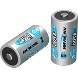 Ansmann maxE 4500mAh NiMh, Batterie Argent, C, Hybrides nickel-métal (NiMH), 1,2 V, 4500 mAh, 25,8 x 25,8 x 50 mm