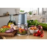 Ariete 0438/05 0,6 L 400 W Bleu clair, Broyeur Bleu clair/crème, 0,6 L, Bleu clair, Acier inoxydable, Boutons, 400 W, 125 mm