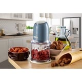 Ariete 0438/05 0,6 L 400 W Bleu clair, Broyeur Bleu clair/crème, 0,6 L, Bleu clair, Acier inoxydable, Boutons, 400 W, 125 mm