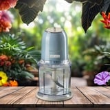 Ariete 0438/05 0,6 L 400 W Bleu clair, Broyeur Bleu clair/crème, 0,6 L, Bleu clair, Acier inoxydable, Boutons, 400 W, 125 mm