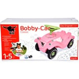 BIG Bobby Car Classic Flower Voiture à roulettes, Porteur enfant Rose/vert clair, 1 an(s), 4 roue(s), Plastique, Rose, Vert