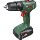 Bosch BOSCH EasyImpact 18V-40 1x 1.5Ah COUVERTURE, Perceuse/visseuse Vert/Noir, Perceuse à poignée pistolet, Sans clé, Sans brosse, Noir, Vert, 1,3 cm, 163 tr/min