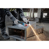 Bosch Meuleuse d'angle sans fil X-LOCK GWX 18V-8 Professional solo, 18Volt Bleu/Noir