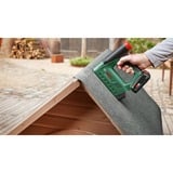 Bosch UniversalTacker 18V-14 agrafeuse électrique Pointage Vert/Noir, Niveau de batterie, Chargement, Vert, Batterie, 18 V, 56 mm, 210 mm