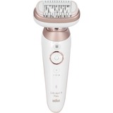 Braun Silk-épil 9 Flex 9-360 3D 40 pince(s) Rose, Blanc, Appareil à épiler Blanc/Or rose, Rose, Blanc, 40 pince(s), MicroGrip, 0,5 mm, Batterie, Batterie intégré