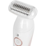 Braun Silk-épil 9 Flex 9-360 3D 40 pince(s) Rose, Blanc, Appareil à épiler Blanc/Or rose, Rose, Blanc, 40 pince(s), MicroGrip, 0,5 mm, Batterie, Batterie intégré