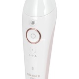Braun Silk-épil 9 Flex 9-360 3D 40 pince(s) Rose, Blanc, Appareil à épiler Blanc/Or rose, Rose, Blanc, 40 pince(s), MicroGrip, 0,5 mm, Batterie, Batterie intégré