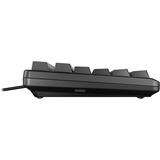 CHERRY G80-3000N RGB clavier Universel USB QWERTY US International Noir Noir, Layout EU (QWERTY), Cherry MX Red Silent, 100%, Avec fil, USB, Clavier mécanique, QWERTY, LED RGB, Noir
