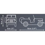 COBI Jeep Willys CJ-2A, Jouets de construction Blanc, Échelle 1:35
