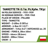 COBI Tankette TK-3, Jouets de construction 