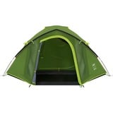 Coleman Tente dôme Darwin 4 Plus Blackout Vert foncé/vert clair
