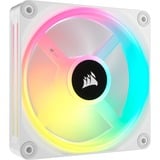 Corsair iCUE LINK QX120 RGB 120mm PWM PC Fan, Ventilateur de boîtier Blanc, Expansion Kit