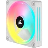 Corsair iCUE LINK QX120 RGB 120mm PWM PC Fan, Ventilateur de boîtier Blanc, Expansion Kit