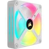 Corsair iCUE LINK QX120 RGB 120mm PWM PC Fan, Ventilateur de boîtier Blanc, Expansion Kit