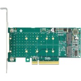 DeLOCK 89045 carte et adaptateur d'interfaces Interne M.2, Contrôleur PCIe, M.2, Profil bas, PCIe 4.0, 5 - 50 °C, -25 - 70 °C