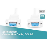Digitus Câble de connexion Null-Modem Beige