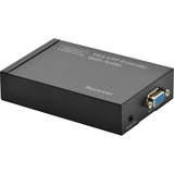 Digitus Kit d'extension VGA-UTP, Rallonge Noir