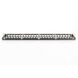 Digitus Panneau de brassage modulaire haute densité, 24 ports, montage en rack, blindé Noir