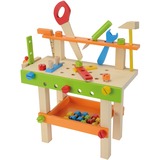 Eichhorn Table de travail, Outils pour enfants Jeu de construction, Garçon/Fille, 3 an(s), Bois, 49 pièce(s)