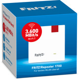 FRITZ! 20003116 Ponts & répéteurs Blanc/gris, Repeater 20003116, Répéteur réseau, Ethernet/LAN, Rouge, Blanc