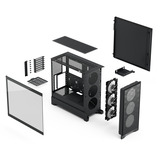 Fractal Design Pop 2 Air RGB boîtier midi tower Noir | 1x USB-A | 1x USB-C | RGB | Window