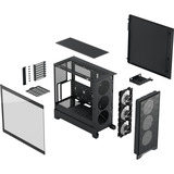 Fractal Design Pop 2 Air RGB boîtier midi tower Noir | 1x USB-A | 1x USB-C | RGB | Window