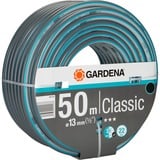 GARDENA 18010-20 tuyau d'arrosage 50 m Gris, Orange Gris/Turquoise, 50 m, Gris, Orange, Tuyau seulement, 22 bar