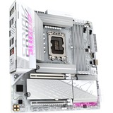 GIGABYTE B860M A ELT WF6E ICE carte mère socket 1851 Argent/Blanc, RAID, 2,5Gb-LAN, Wi-Fi 6E, BT, Sound, µATX
