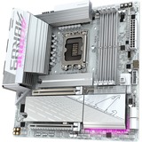 GIGABYTE B860M A ELT WF6E ICE carte mère socket 1851 Argent/Blanc, RAID, 2,5Gb-LAN, Wi-Fi 6E, BT, Sound, µATX