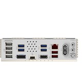 GIGABYTE B860M A ELT WF6E ICE carte mère socket 1851 Argent/Blanc, RAID, 2,5Gb-LAN, Wi-Fi 6E, BT, Sound, µATX