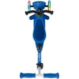 GLOBBER Go-Up Active Lights, Trottinette Bleu/bleu foncé