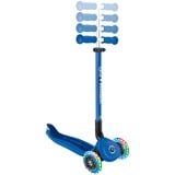 GLOBBER Go-Up Active Lights, Trottinette Bleu/bleu foncé