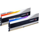 G.Skill Trident Z RGB Z5 module de mémoire 32 Go 2 x 16 Go DDR5 5200 MHz, Mémoire vive Argent, 32 Go, 2 x 16 Go, DDR5, 5200 MHz, 288-pin DIMM, Noir, Blanc