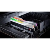 G.Skill Trident Z RGB Z5 module de mémoire 32 Go 2 x 16 Go DDR5 5200 MHz, Mémoire vive Argent, 32 Go, 2 x 16 Go, DDR5, 5200 MHz, 288-pin DIMM, Noir, Blanc