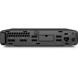 HP EliteDesk 800 G4 DM Reconditionné, Mini PC Noir/Argent