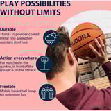 HUDORA 71643, Appareil de fitness Rouge/Noir