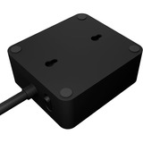 ICY BOX IB-MPS2220B-CH, Multiprise Noir