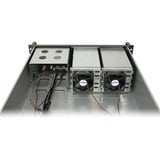 Inter-Tech IPC 3U-3508 boîtier rack Noir | 2x USB-A