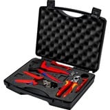 KNIPEX Boîte à outils photovoltaïque, pour connecteurs solaires MC4, Set d'outils Noir