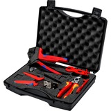 KNIPEX Boîte à outils photovoltaïque, pour connecteurs solaires MC4, Set d'outils Noir