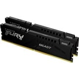 Kingston FURY Beast 16 Go DDR5-5200 (2x 8 Go) mémoire vive Noir, KF552C40BBK2-16, XMP 3.0