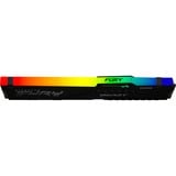 Kingston FURY Beast RGB 16 Go DDR5-5200 (1x 16 Go) mémoire vive Noir, KF552C40BBA-16, XMP 3.0