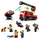 LEGO City - La caserne et le camion de pompiers, Jouets de construction 60414